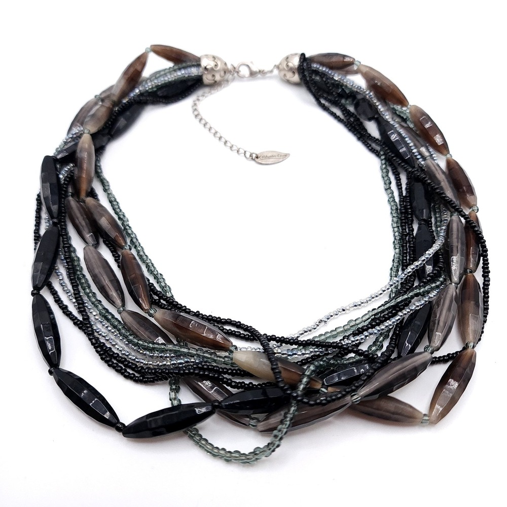 Coldwater Creek Multi Strand Layered Necklace‎
